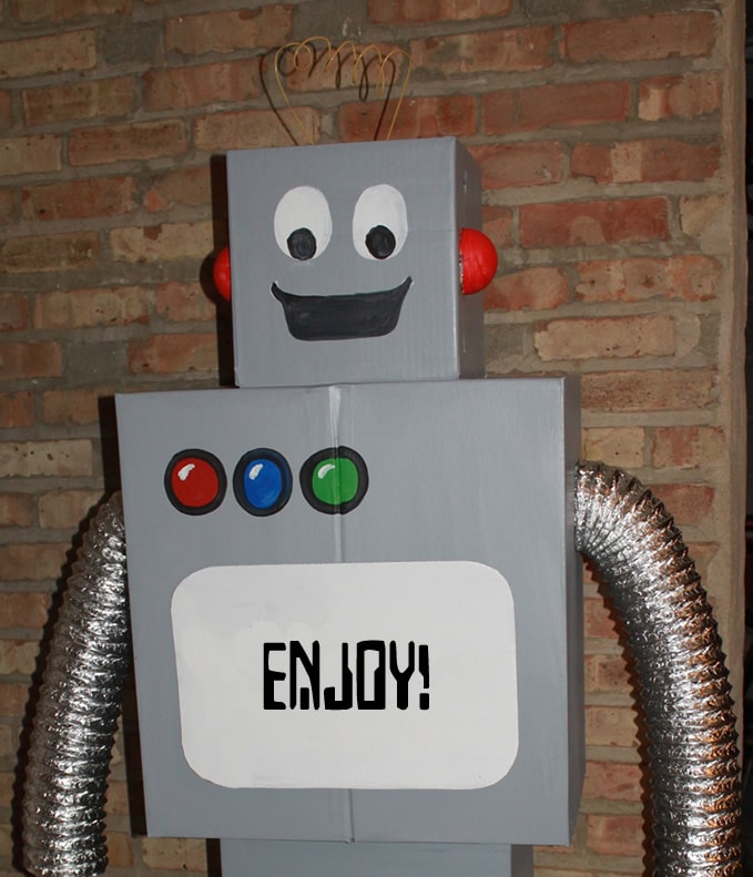 Cardboard Robot  kidlist • activities for kids
