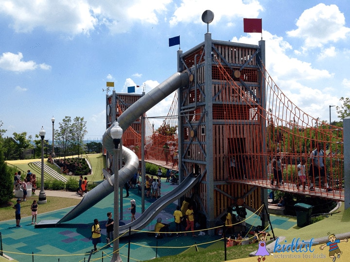maggie daley park play structure