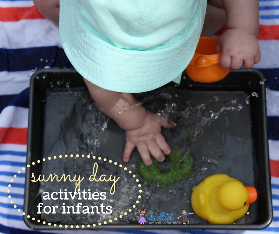 sunny day activities for infants