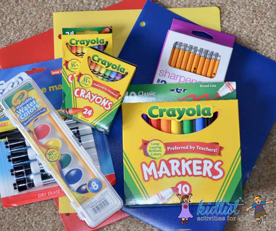 school supply drives and donations