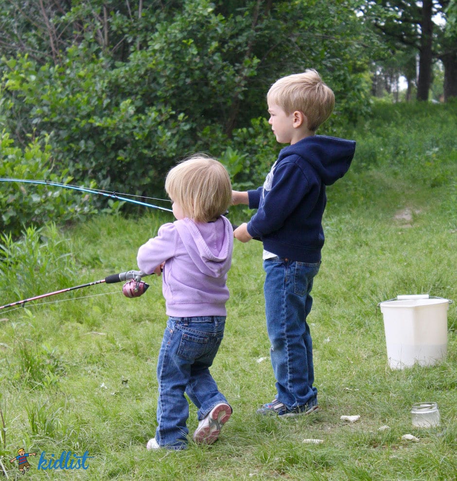 Fishing with Kids, Ayr, ON