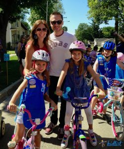 family bike riding near me