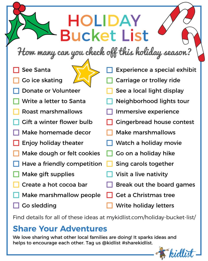 Christmas Bucket List: 24 Fun Holiday Activities to Do With Your