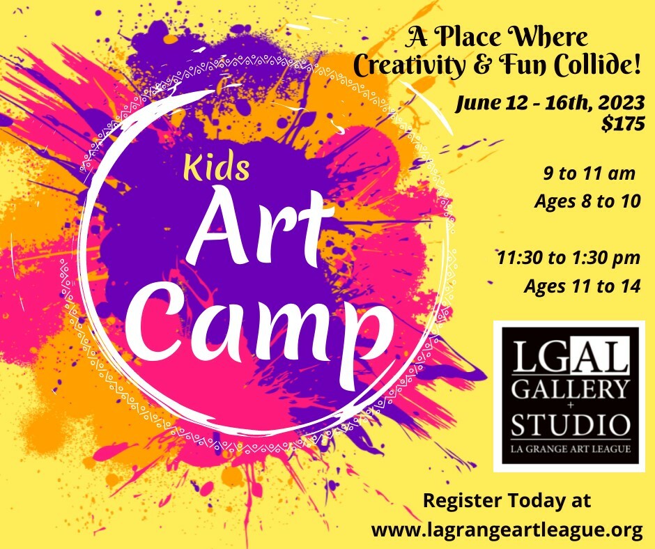 Summer Art Camp at La Grange Art League