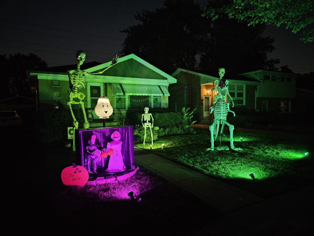 Holiday Home Tour: The Wests' Incredible Halloween Decorations