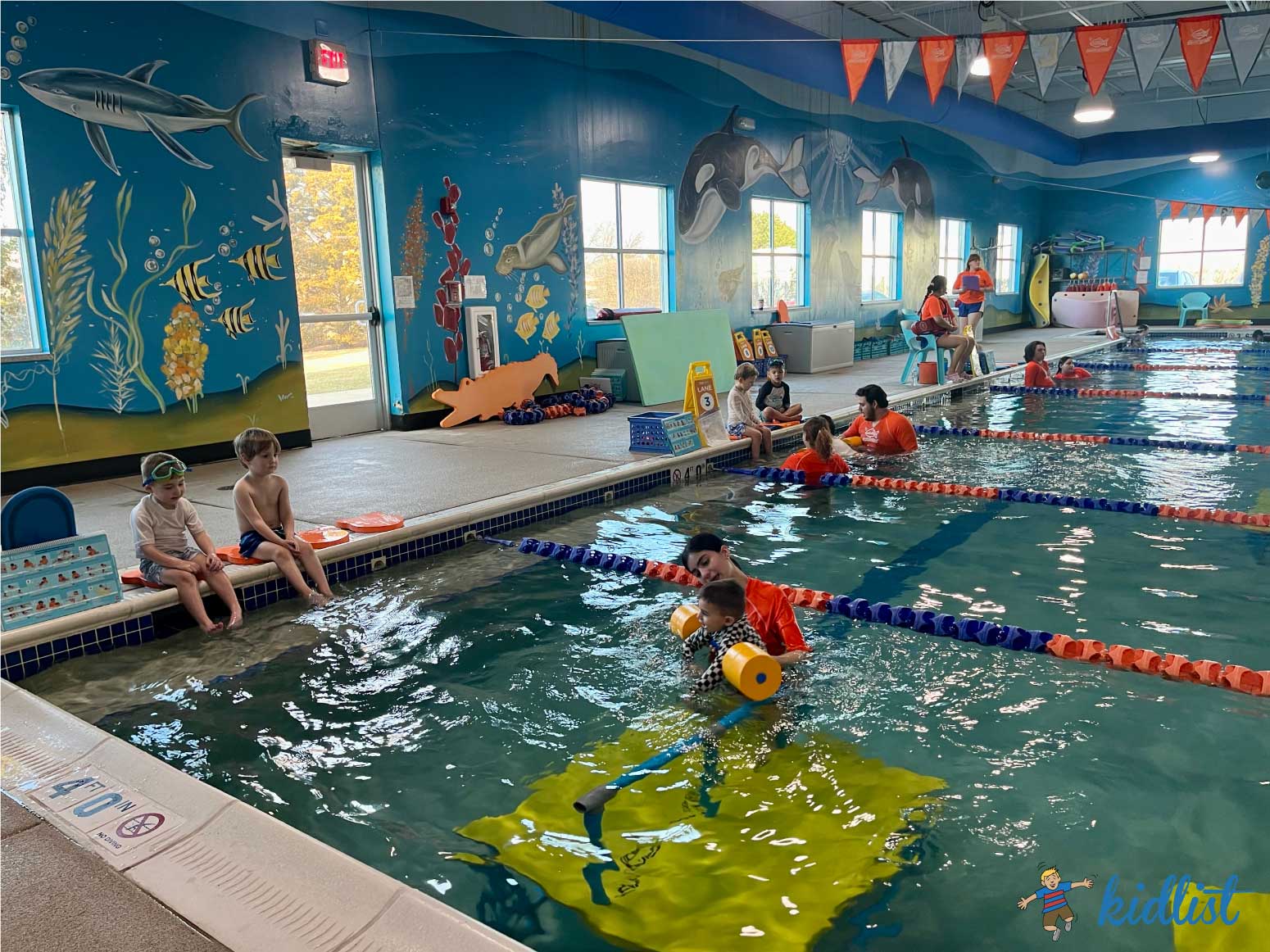 An Inside Look at Goldfish Swim School Burr Ridge